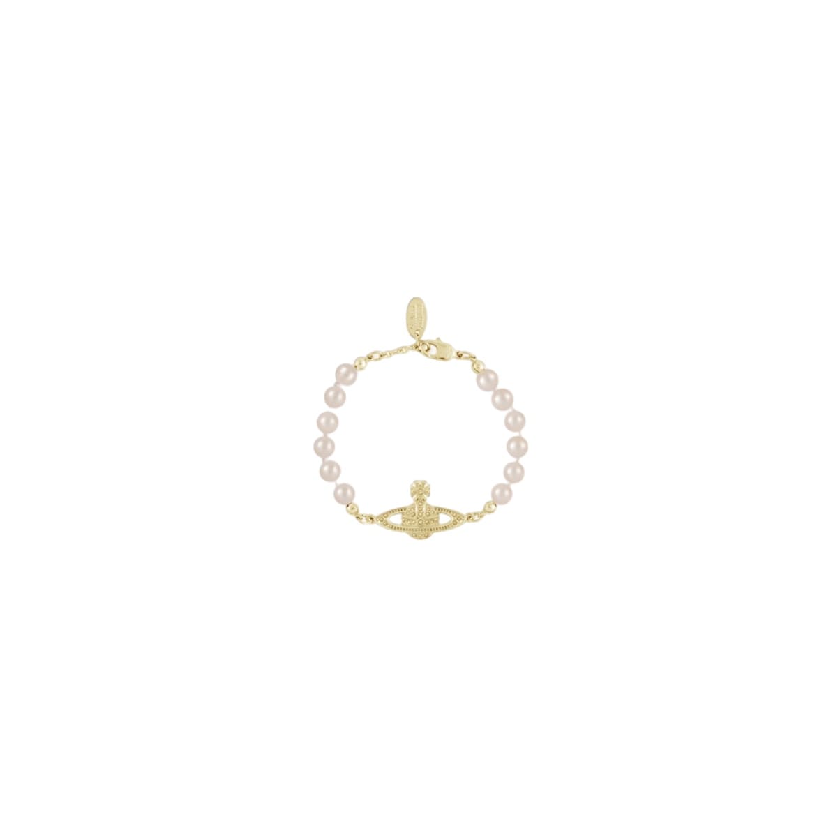 PULSERA VW BAS RELIEF PEARL GOLD