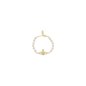 PULSERA VW BAS RELIEF PEARL GOLD