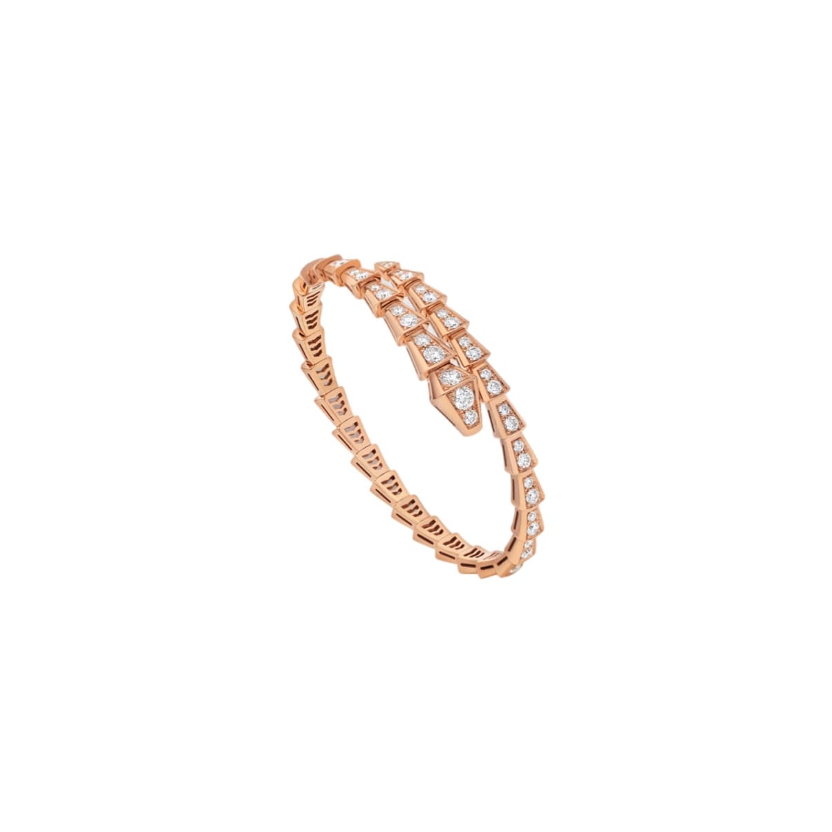 PULSERA SERPENTI ROSE GOLD CON ZIRCONIA