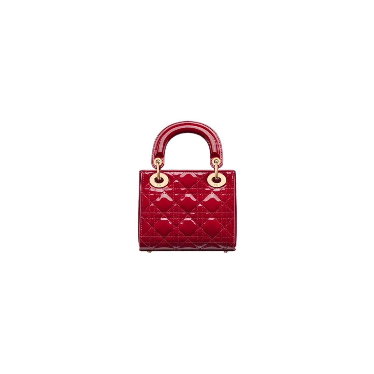 BOLSO LADY D CHAROL RED