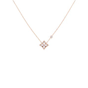 COLLAR LV FLOWER ROSE-GOLD