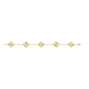 PULSERA TRÉBOL GOLD VF