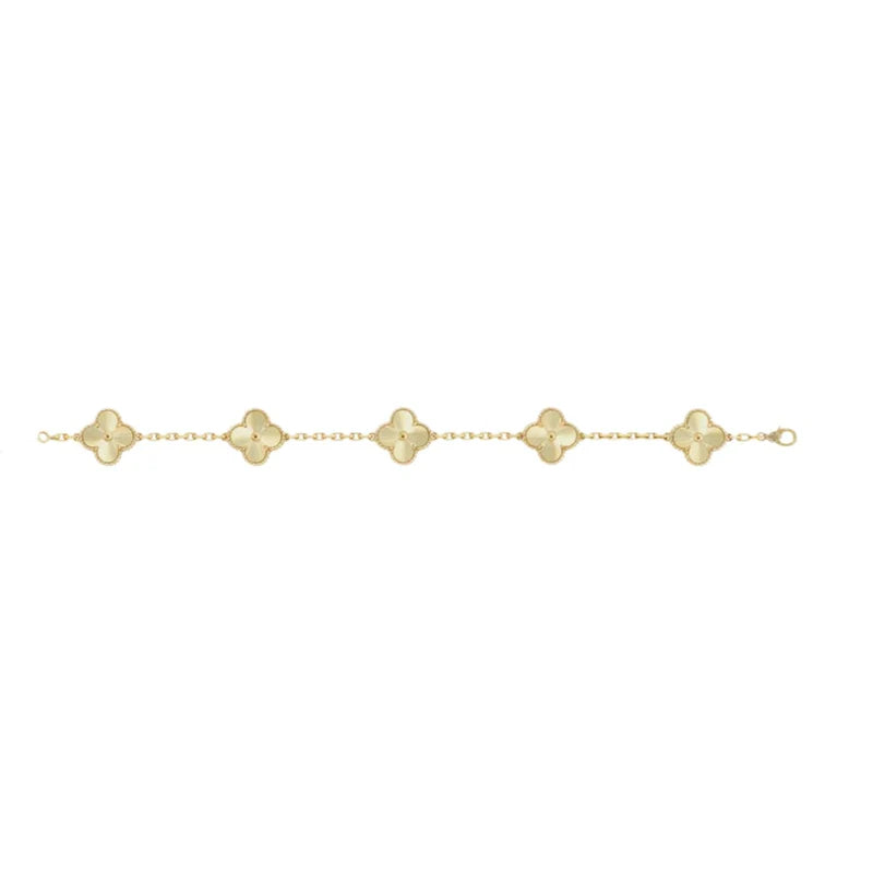 PULSERA TRÉBOL GOLD VF