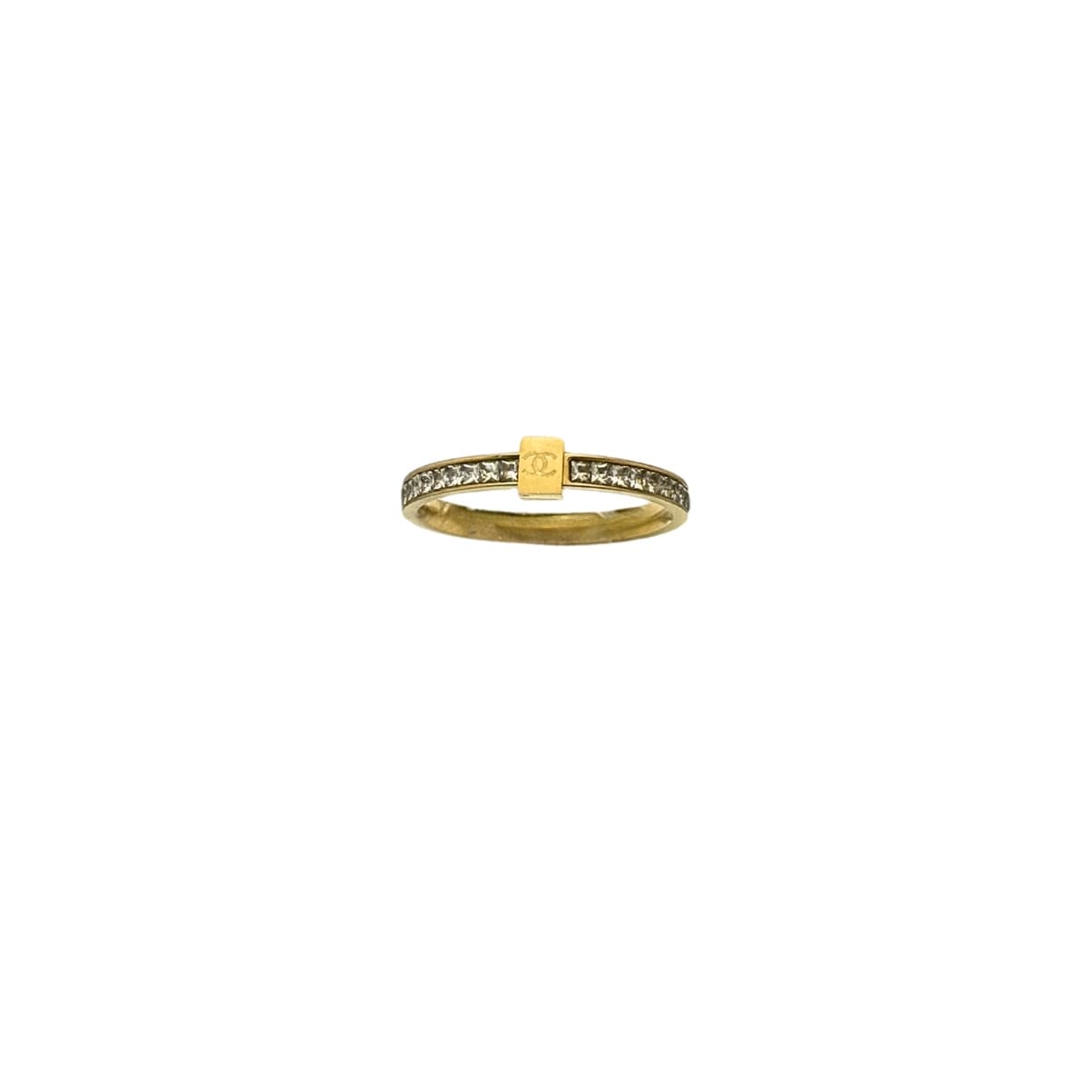 ANILLO CC GOLD CON ZIRCONIA