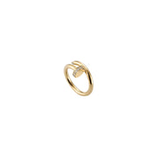 ANILLO CLAVO ZIRCONIA GOLD