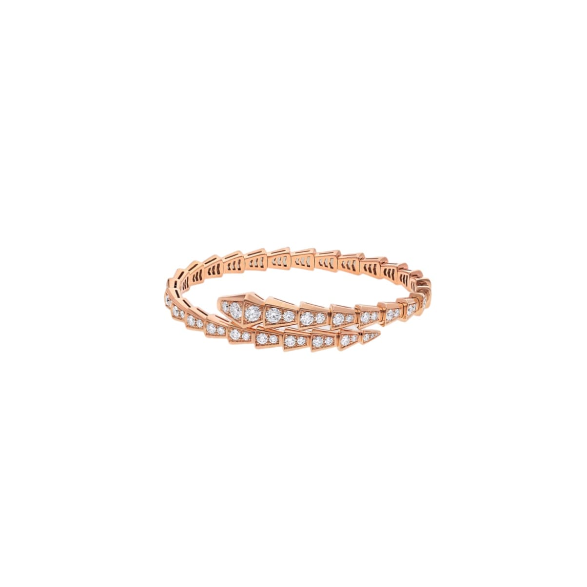 PULSERA SERPENTI ROSE GOLD CON ZIRCONIA