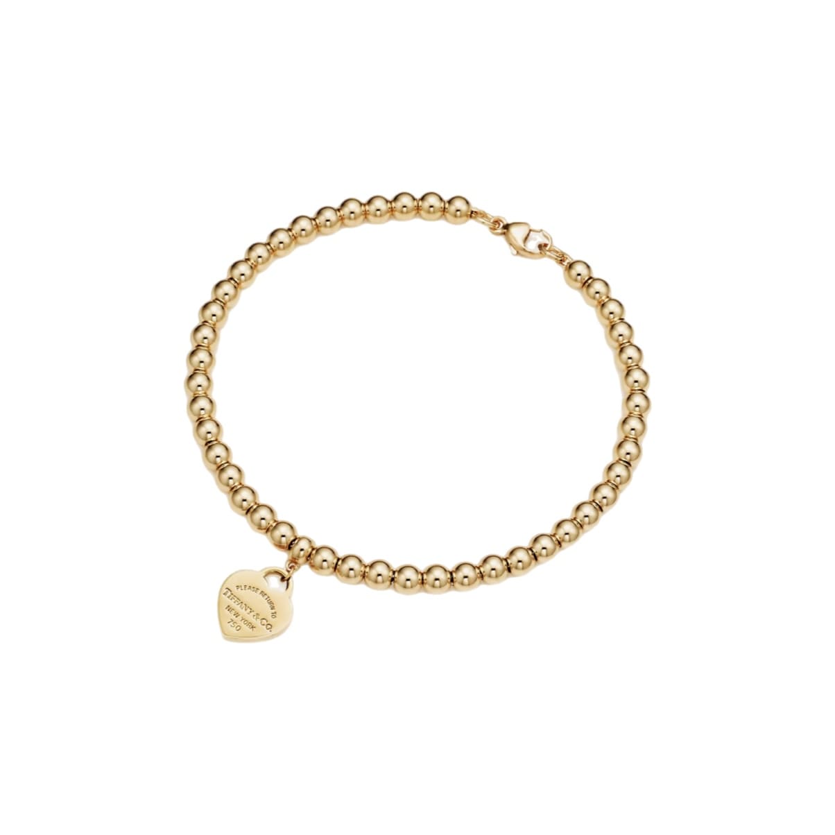 PULSERA DE CUENTAS GOLD