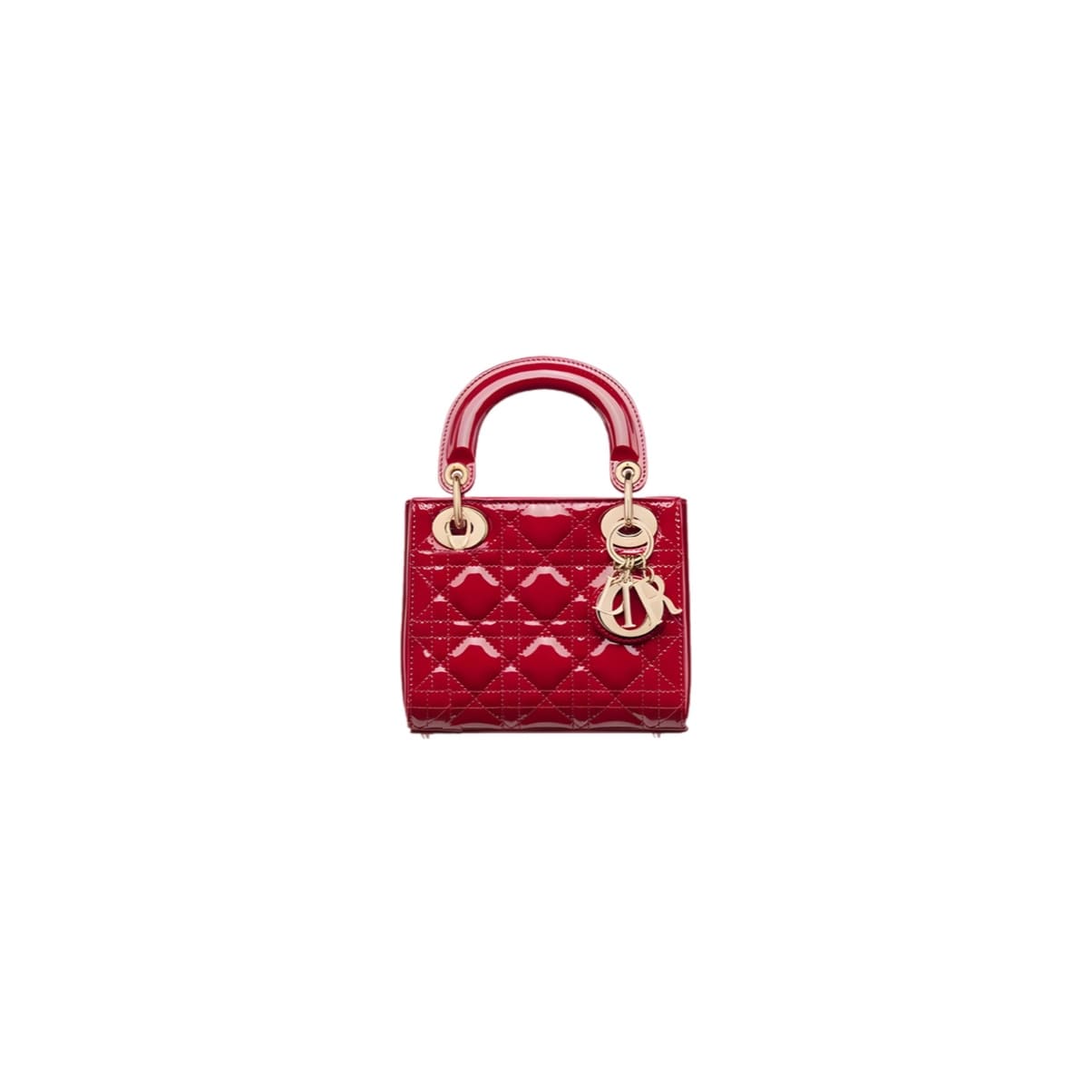 BOLSO LADY D CHAROL RED