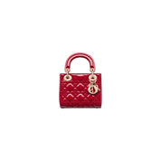 BOLSO LADY D CHAROL RED