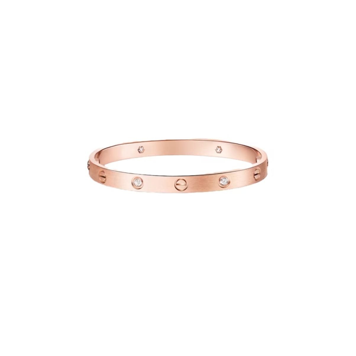 PULSERA LOVE CON ZIRCONIA ROSE GOLD