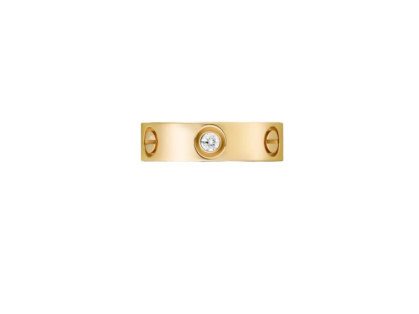 ANILLO LOVE GOLD ANCHO CON ZIRCONIA
