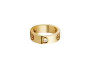 ANILLO LOVE GOLD ANCHO CON ZIRCONIA