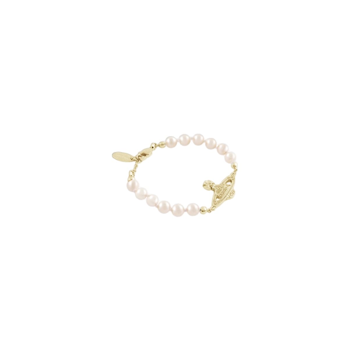 PULSERA VW BAS RELIEF PEARL GOLD