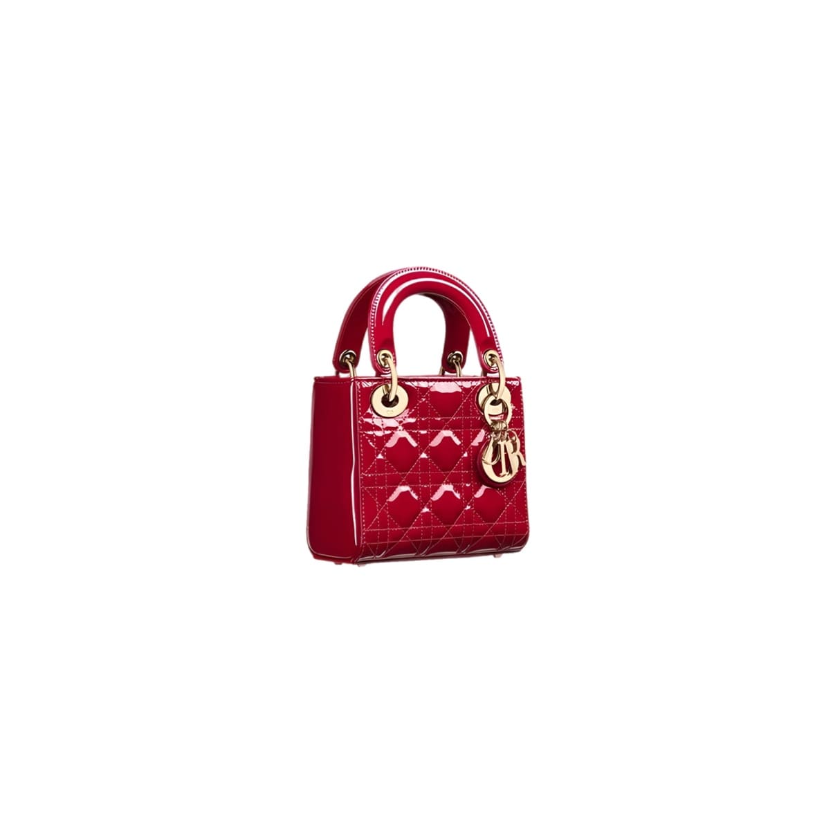 BOLSO LADY D CHAROL RED