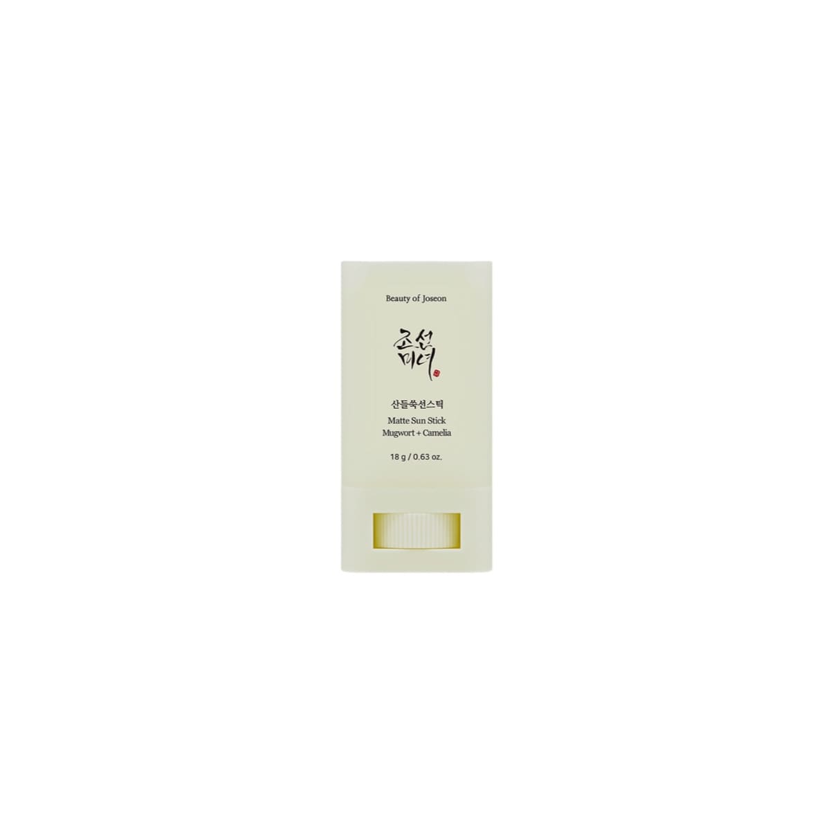 BEAUTY OF JOSEON MATTE SUN STICK: MUGWORT+ CAMELIA 18g