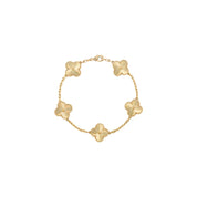 PULSERA TRÉBOL GOLD VF