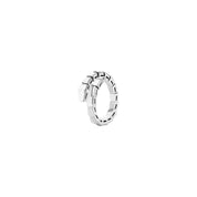 ANILLO SERPENTI LISO SILVER