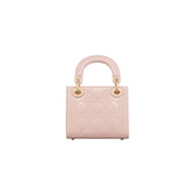 BOLSO LADY D CHAROL DUSTY PINK