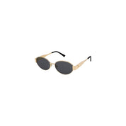 LENTES C OVAL GOLD BLACK