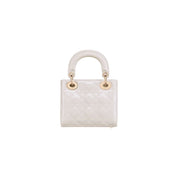 BOLSO LADY D CHAROL OFF WHITE