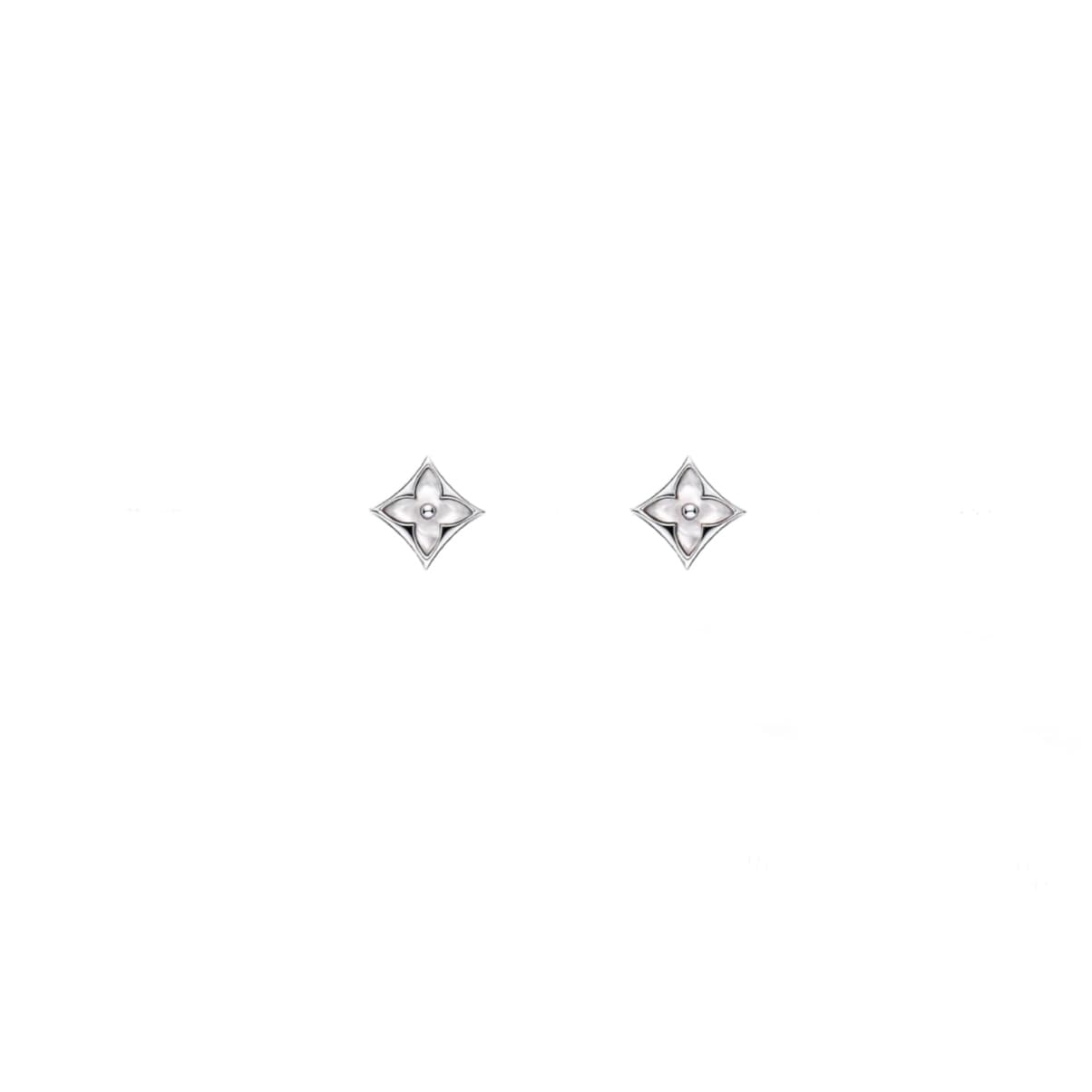 ARETES BLOSSOM STAR SILVER