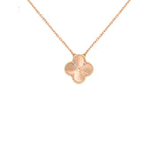 COLLAR TREBOL ROSEGOLD