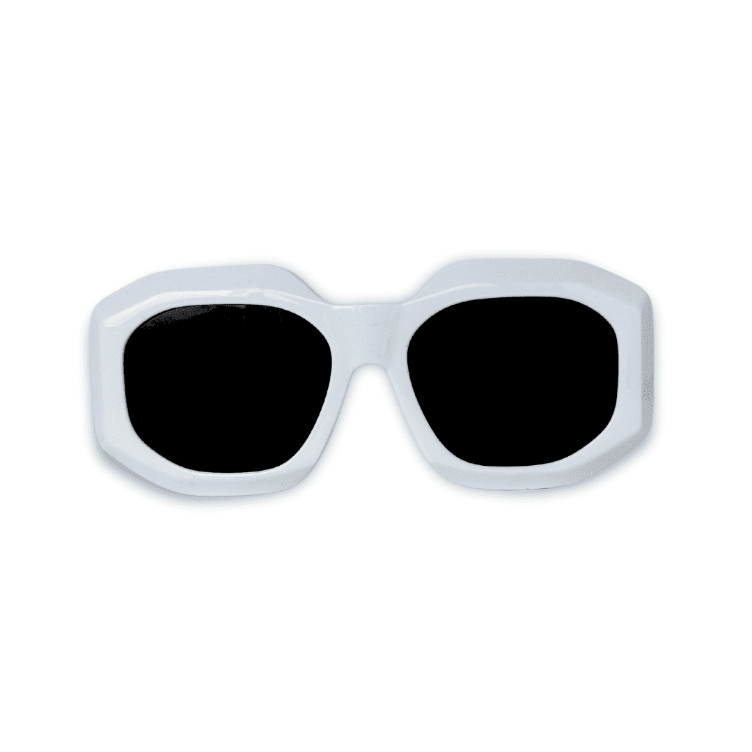 LENTES V LOGO REDONDO WHITE