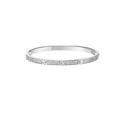 PULSERA LOVE DELGADA SILVER CON MICRO ZIRCONIAS