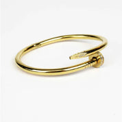 PULSERA CLAVO JUSTE UN CLOU CON ZIRCONIA GOLD
