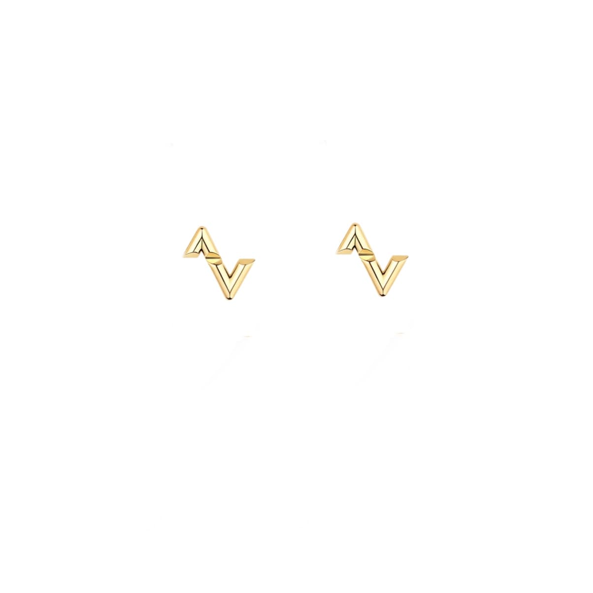 ARETES DOUBLE LV GOLD