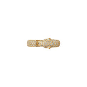 ANILLO PANTHERE GOLD CON ZIRCONIA