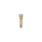 ANILLO PANTHERE GOLD CON ZIRCONIA